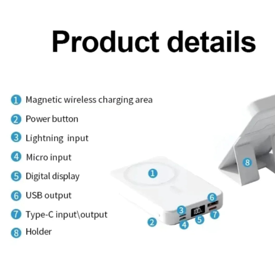 kinesys ™ - Wireless Power bank with MagSafe compatibility